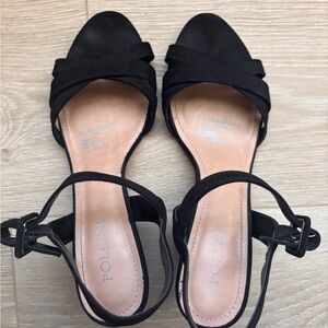 Pollini Elegant Black Sandals for Women
